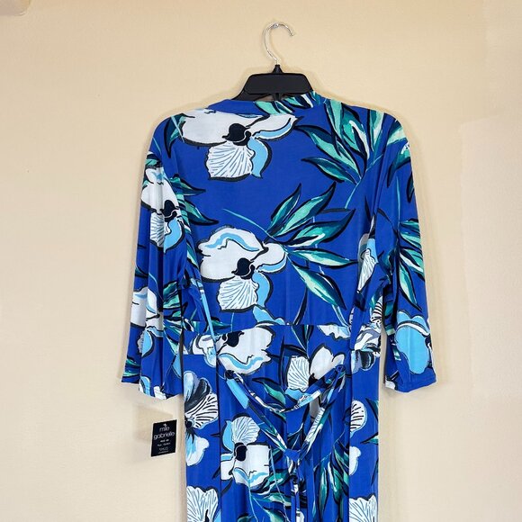 Multi-Color Print Dress by Mlle Gabrielle.  2X. NWT - Picture 3 of 4
